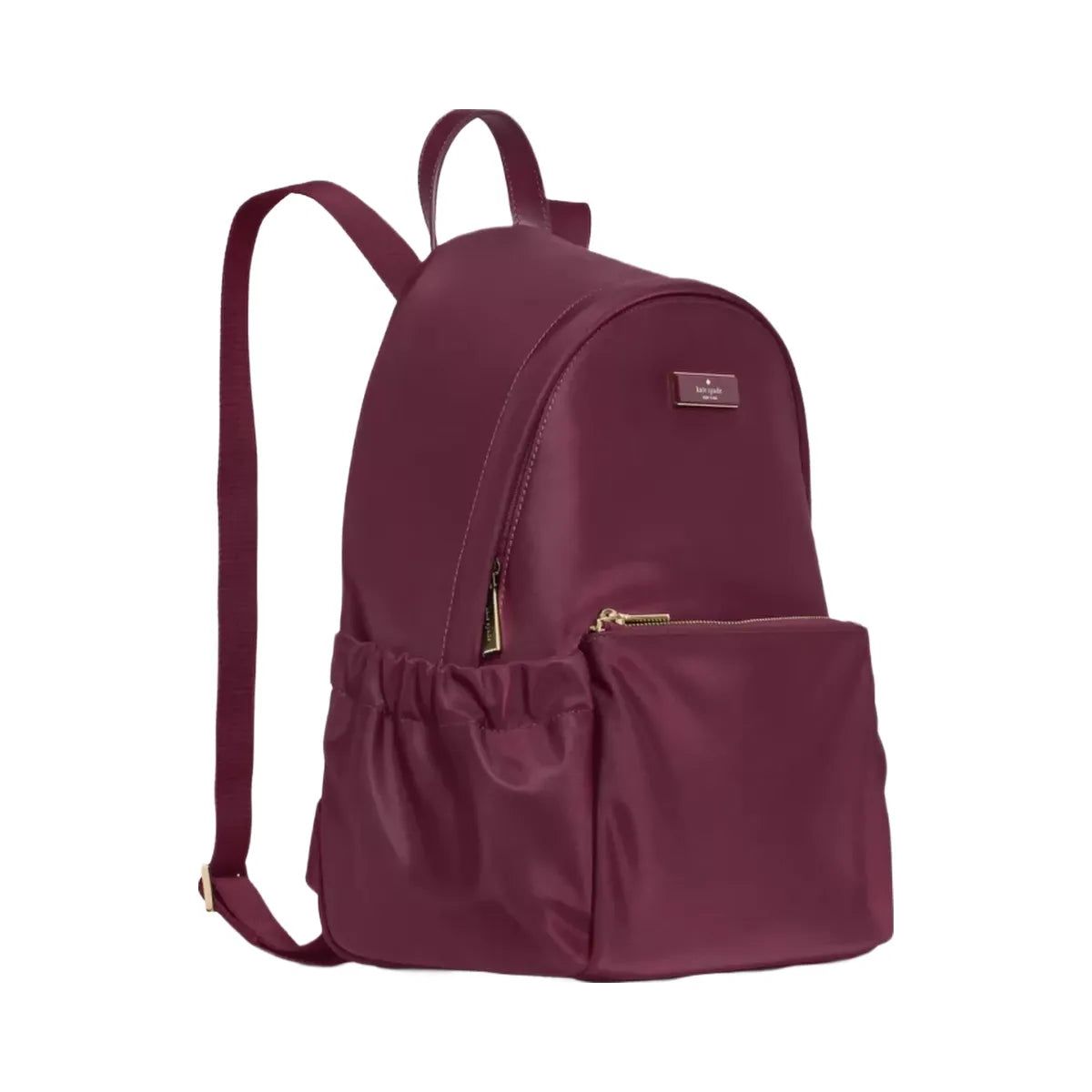 Kate Spade Carter Nylon Dome Backpack Deep Cherry