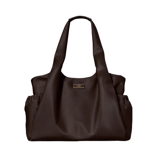 Kate Spade Carter Nylon Large Baby Bag Hot Fudge