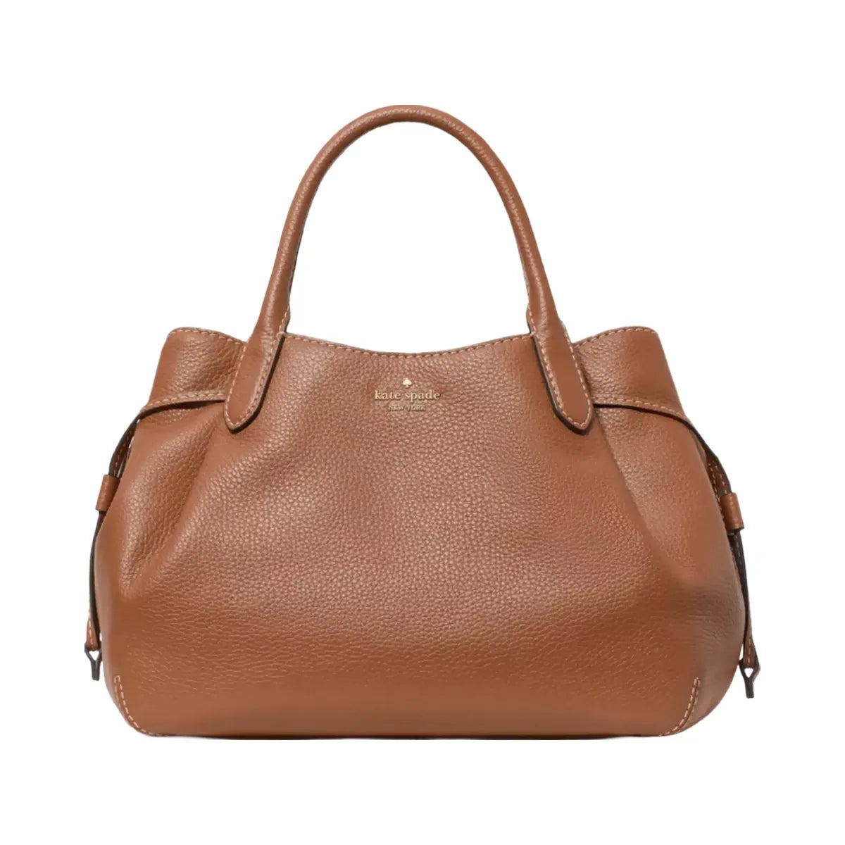 Kate Spade Dumpling Large Satchel Bag Warm Gingerbread