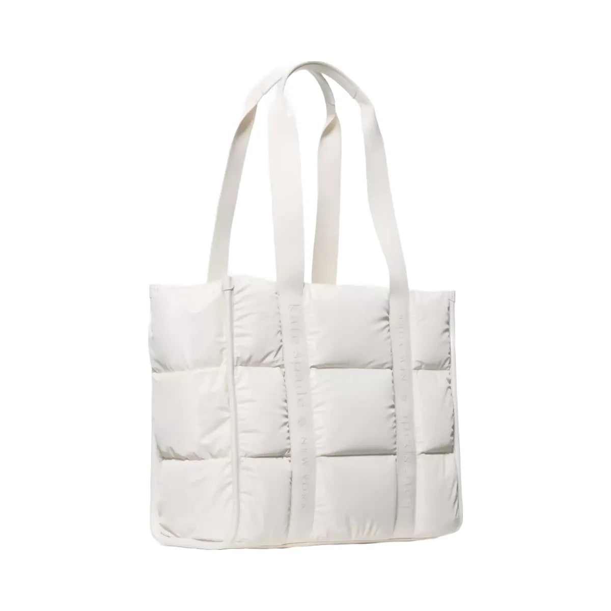 Kate Spade Kip Puffy Large Tote Optic White