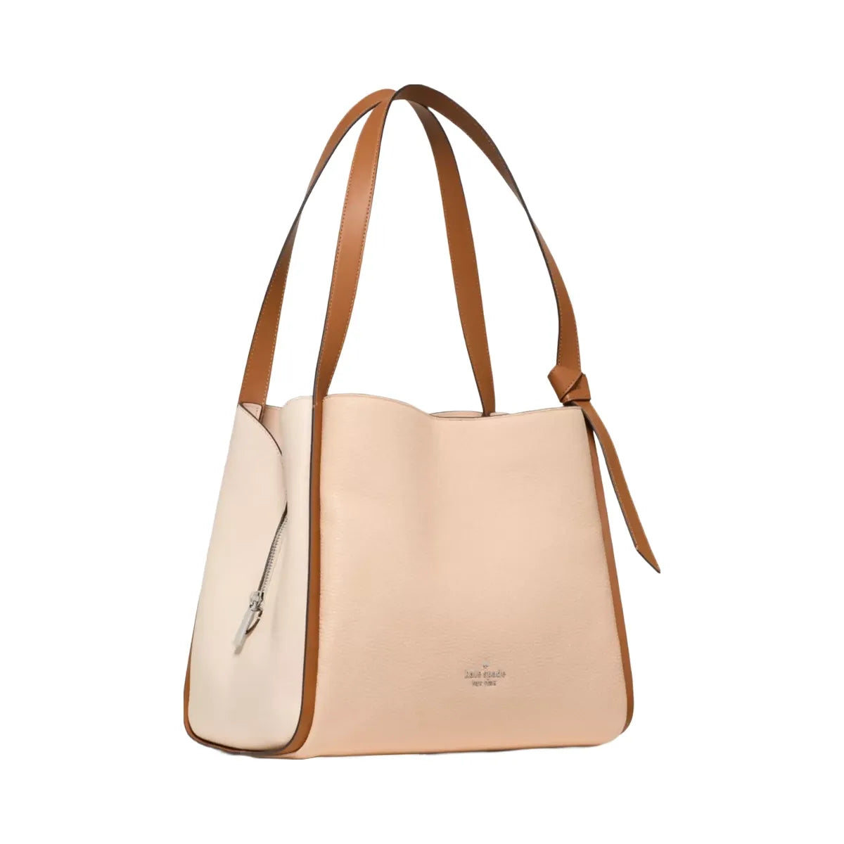 Kate Spade Knott Colorblock Large Carryall Crisp Peach Multi