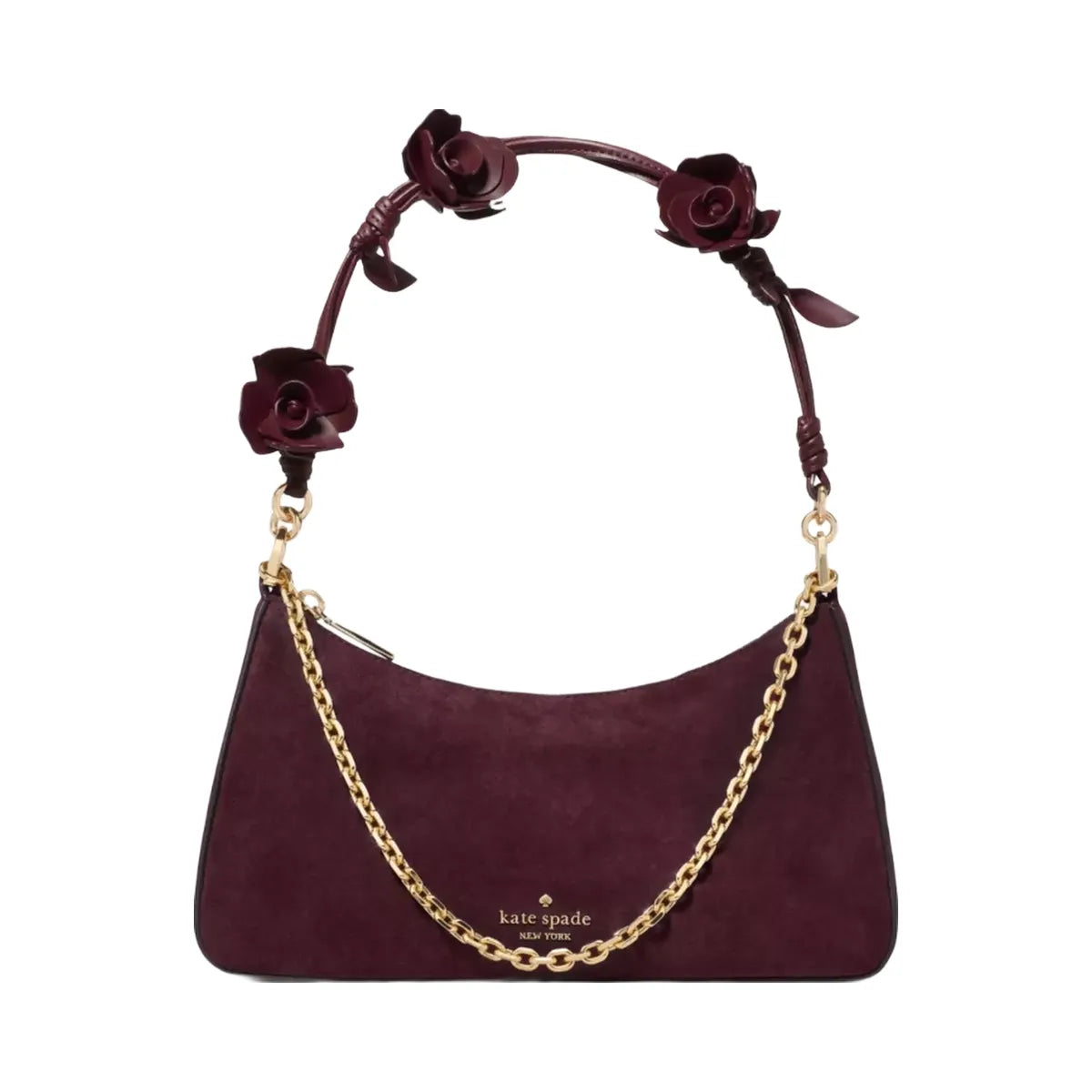 Kate Spade Margot Floral Handle Shoulder Bag Grenache