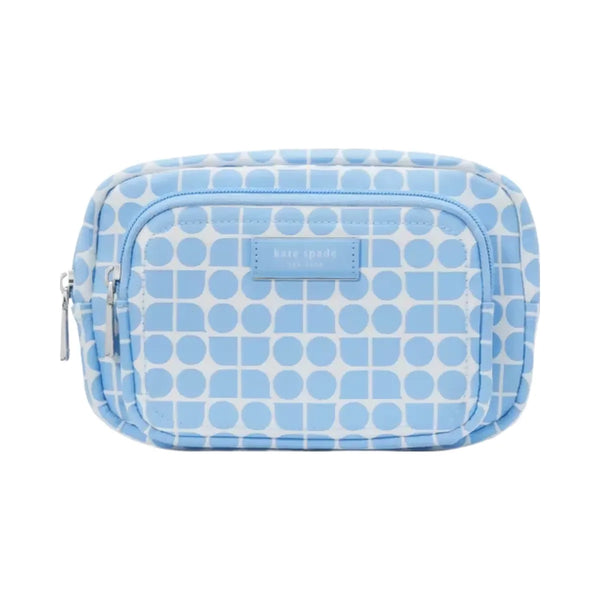Kate Spade Noel Jacquard Belt Bag Astral Blue Multi