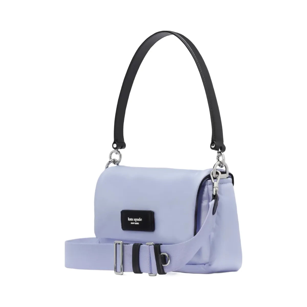 Kate Spade Puffed Lola Convertible Crossbody Viola Flower