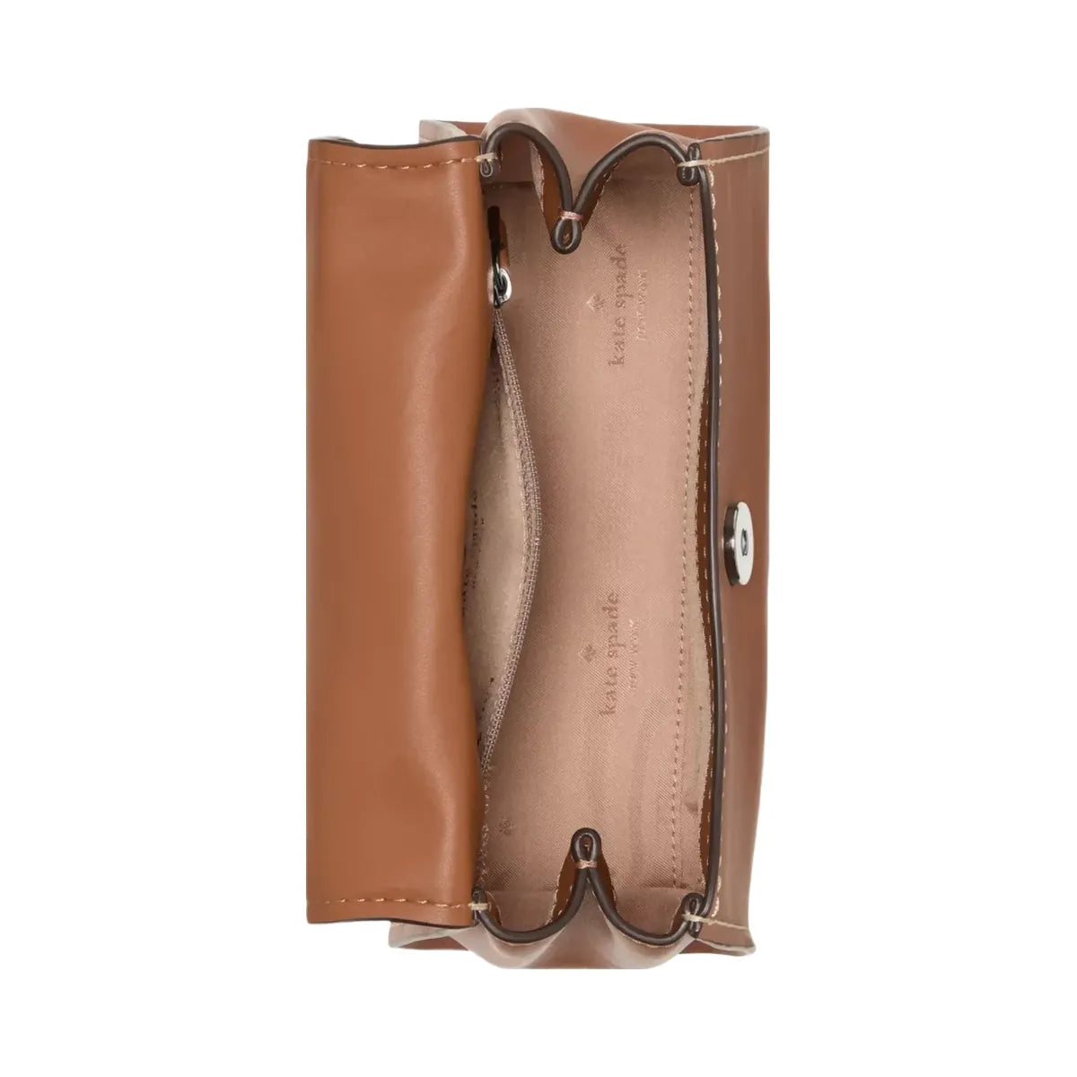 Kate Spade Riley Suede Small Top Handle Bag Warm Gingerbread
