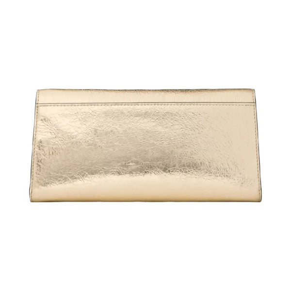 Kate Spade Scarlett Metallic Wallet On Chain Gold