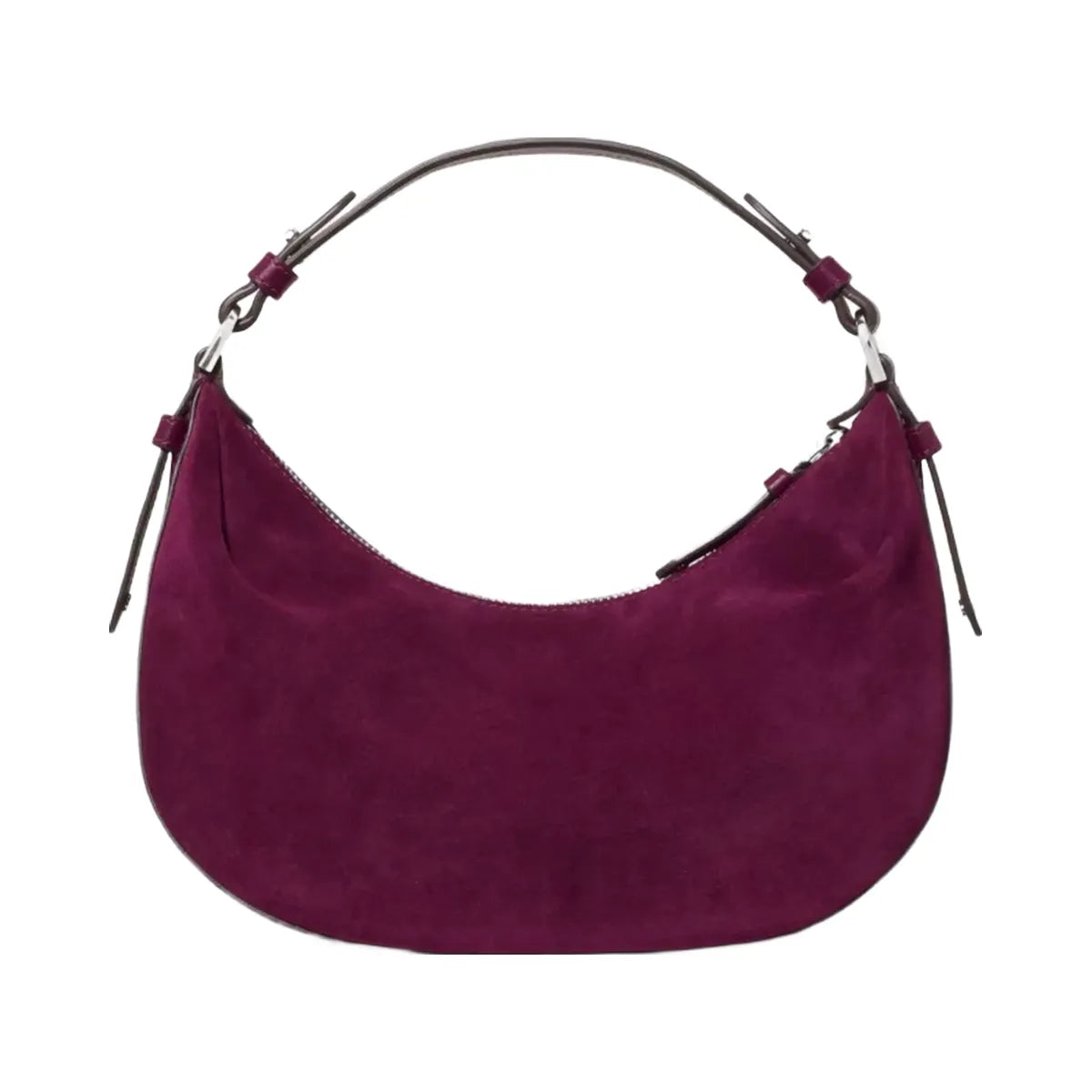 Kate Spade Selene Suede Shoulder Bag Deep Cherry