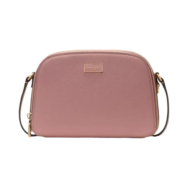 Kate Spade Serena Double Zip Dome Crossbody Dusk Rose