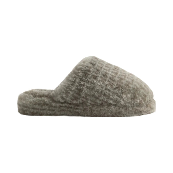 Kith Monogram Shearling Slippers - Palais