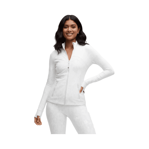Lululemon Define Jacket Nulu Contour Spot White Multi