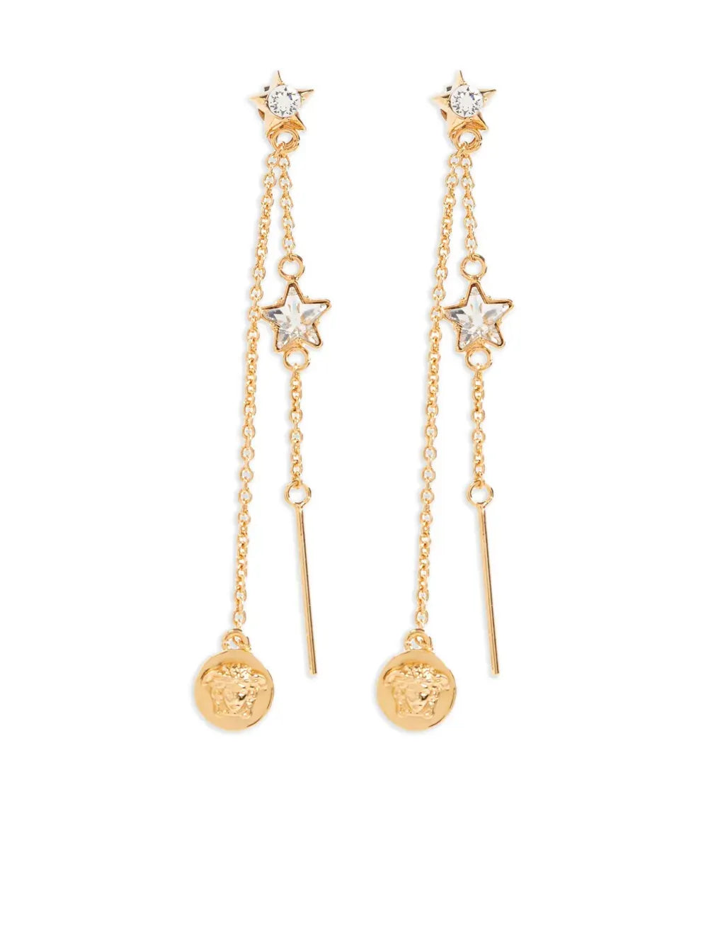 Versace Medusa Star drop earrings
