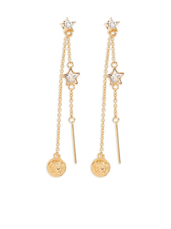 Versace Medusa Star drop earrings