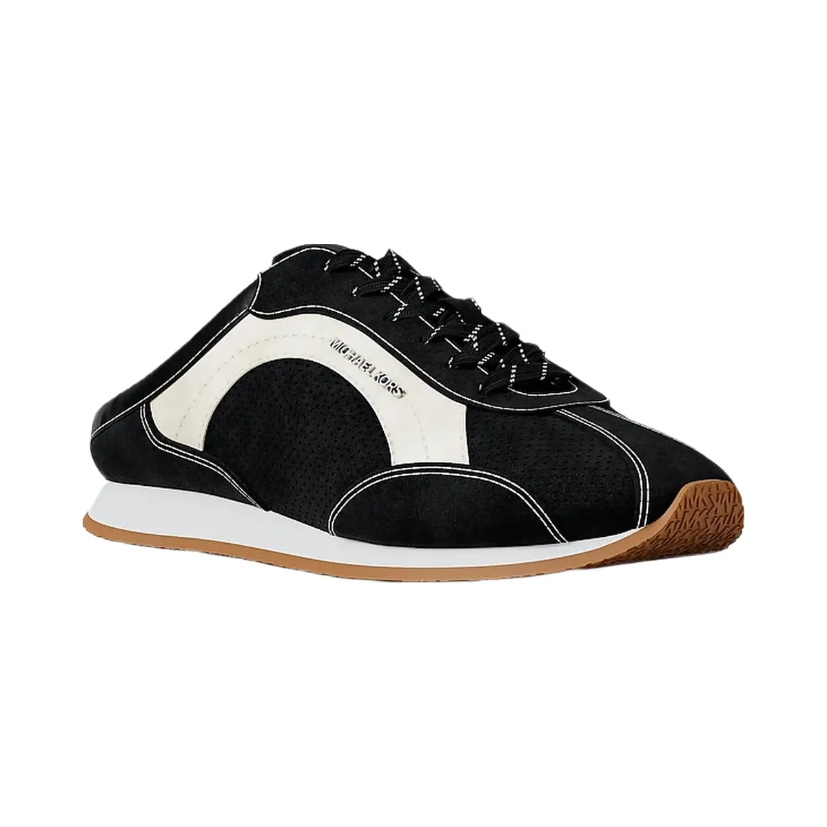 Michael Kors Avi Suede Slip-On Sneaker Black