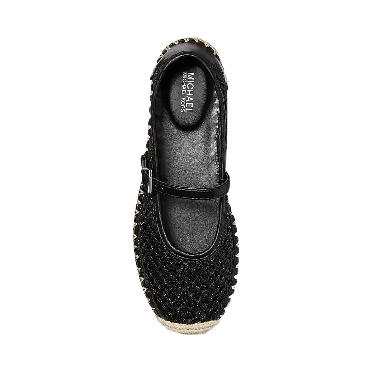 Michael Kors Belina Signature Logo Platform Espadrille Black