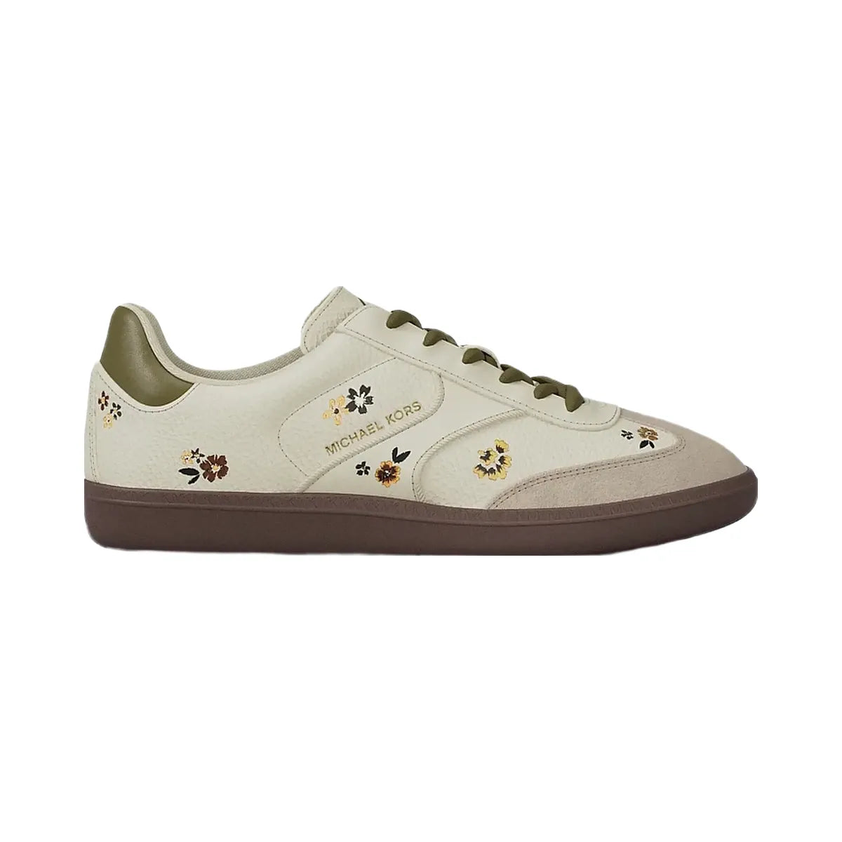 Michael Kors Benny Embellished Sneaker Cream Multi