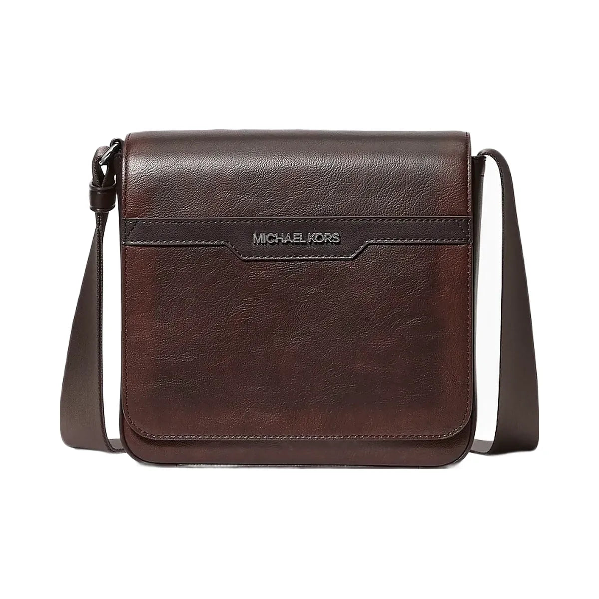 Michael Kors Cooper Flap Crossbody Bag Chocolate