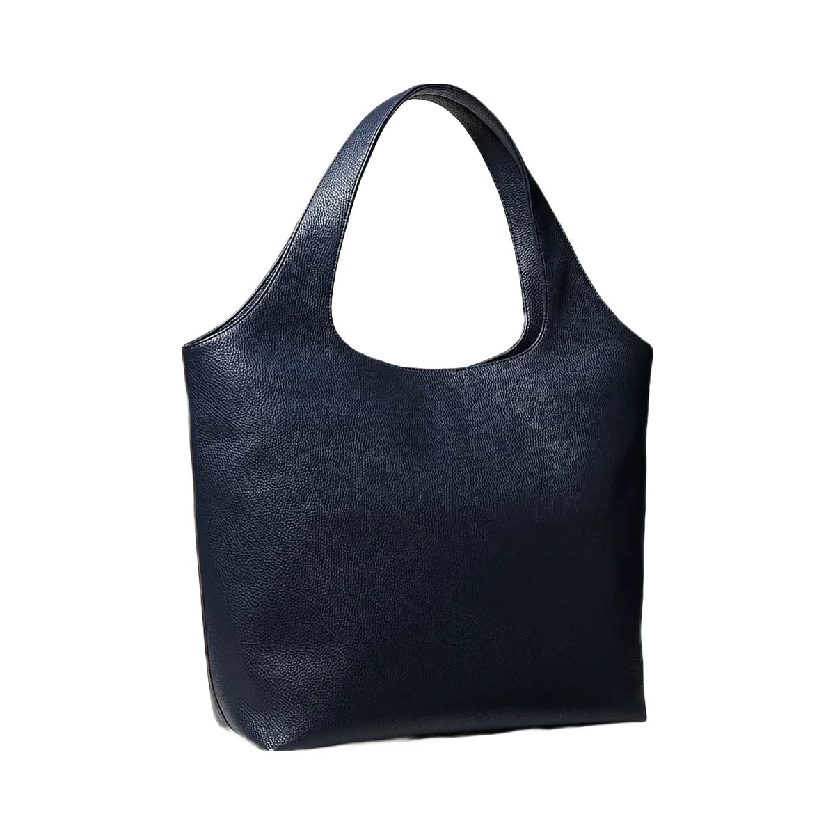 Michael Kors Cooper Small Logo Embossed Tote Bag Navy