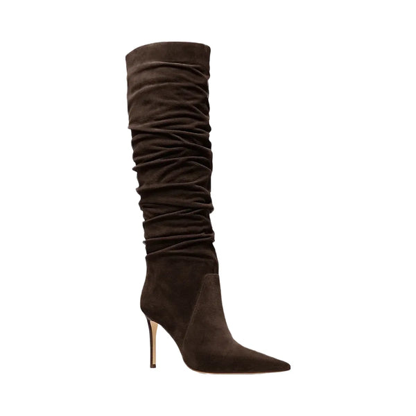 Michael Kors Dawn Suede Boot Chocolate