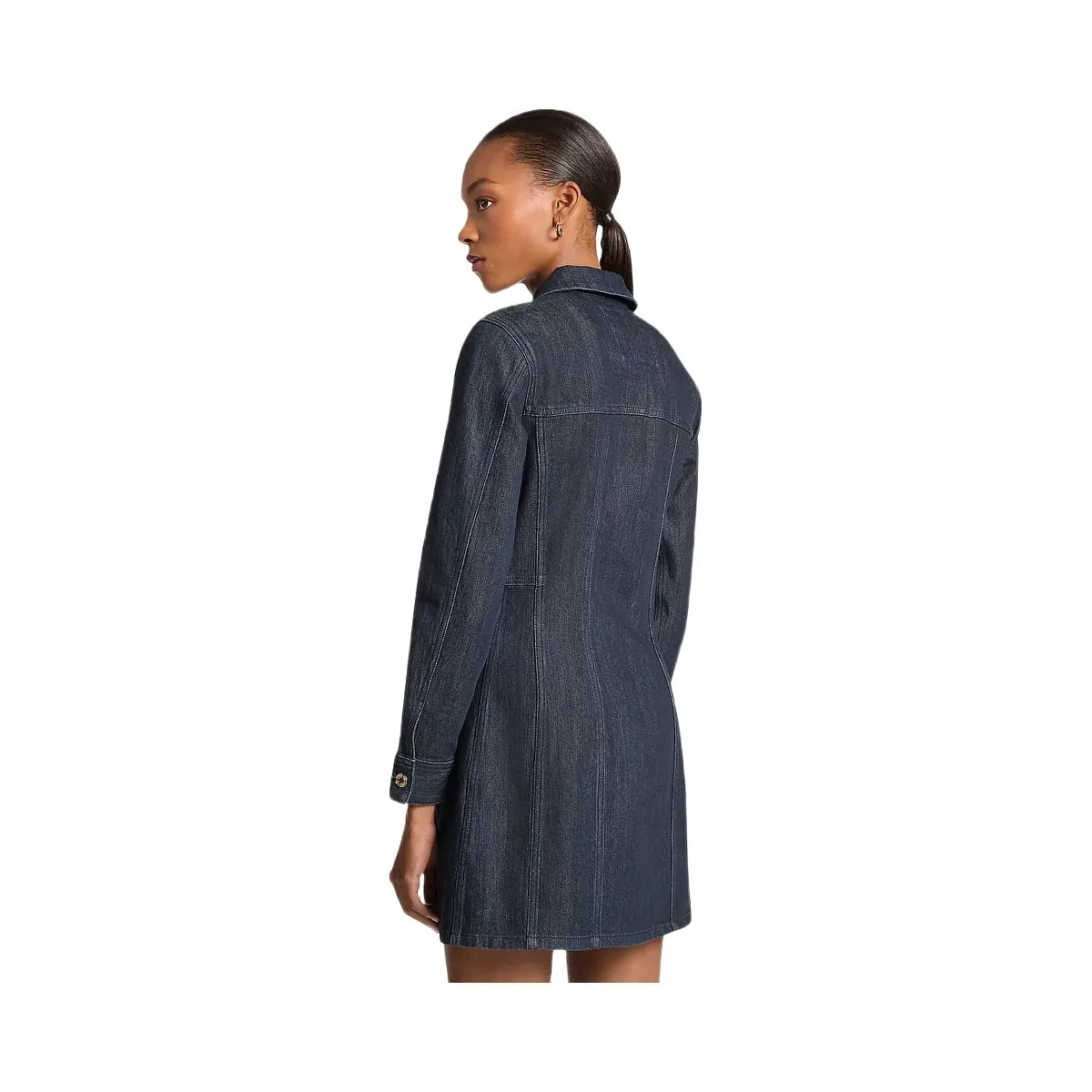 Michael Kors Denim Shirtdress Rinse