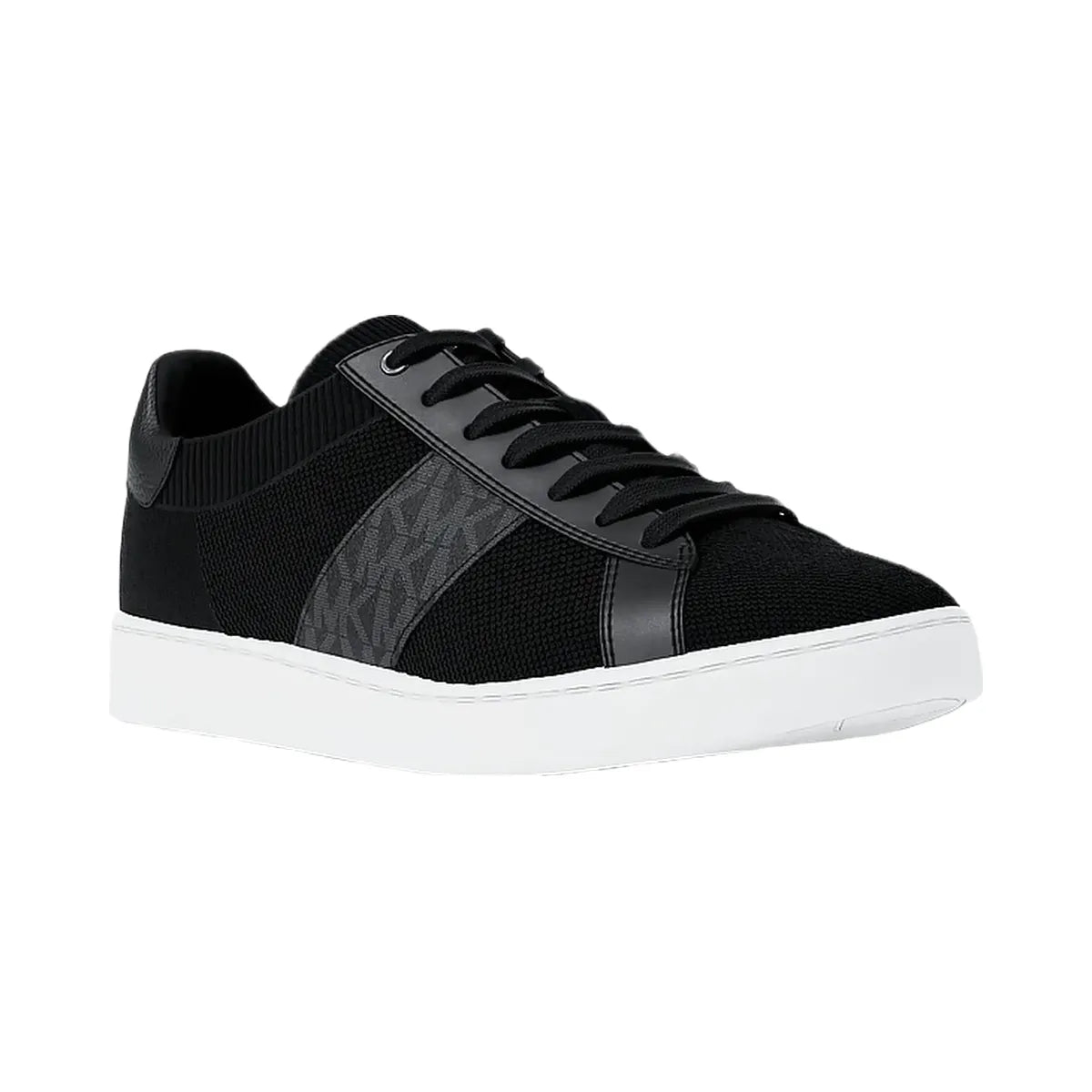 Michael Kors Jacob Mixed-Media Sneaker Black