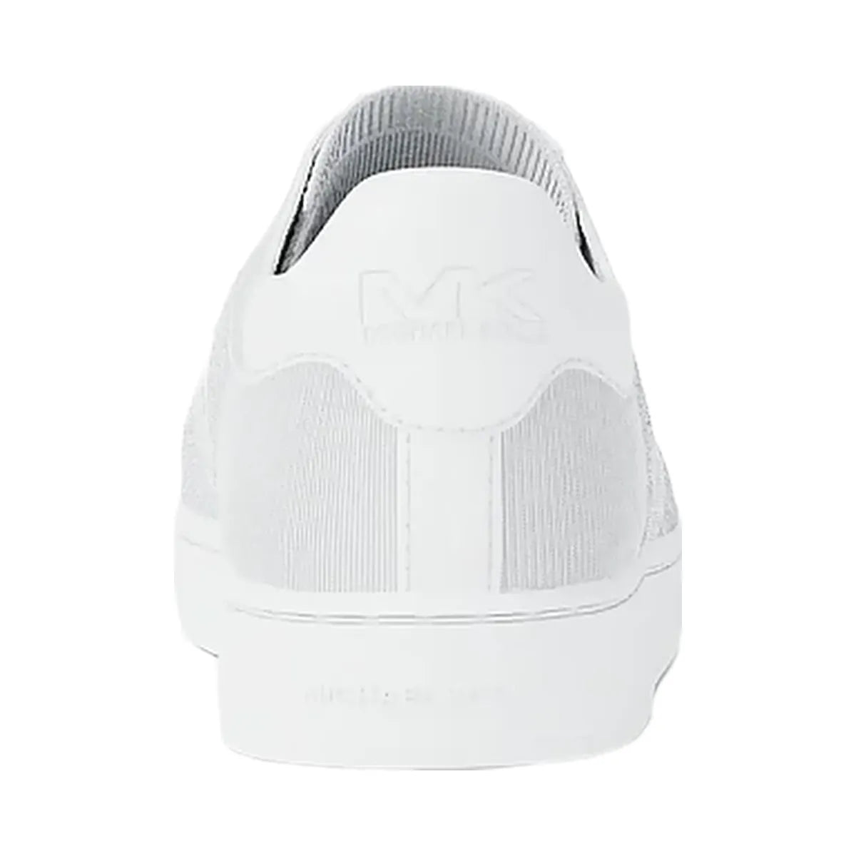 Michael Kors Jacob Mixed-Media Sneaker Optic White