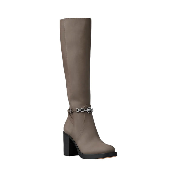 Michael Kors Kacey Polyester Microsuede Boot Mushroom