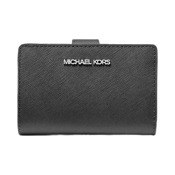 Michael Kors Medium Saffiano Leather Wallet Black