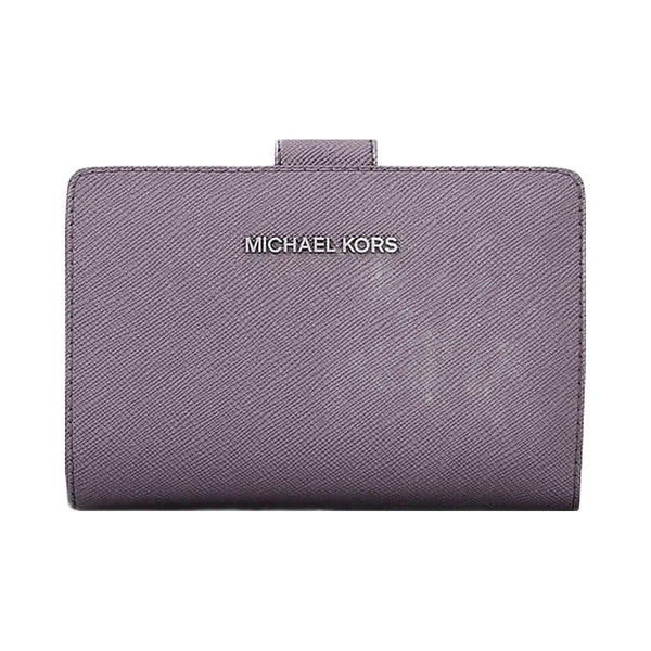 Michael Kors Medium Saffiano Leather Wallet Lilac