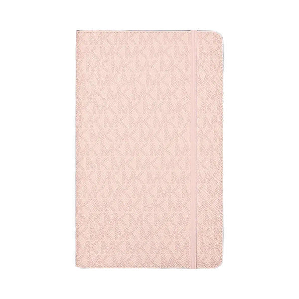 Michael Kors Medium Signature Logo Notebook Powder Blush