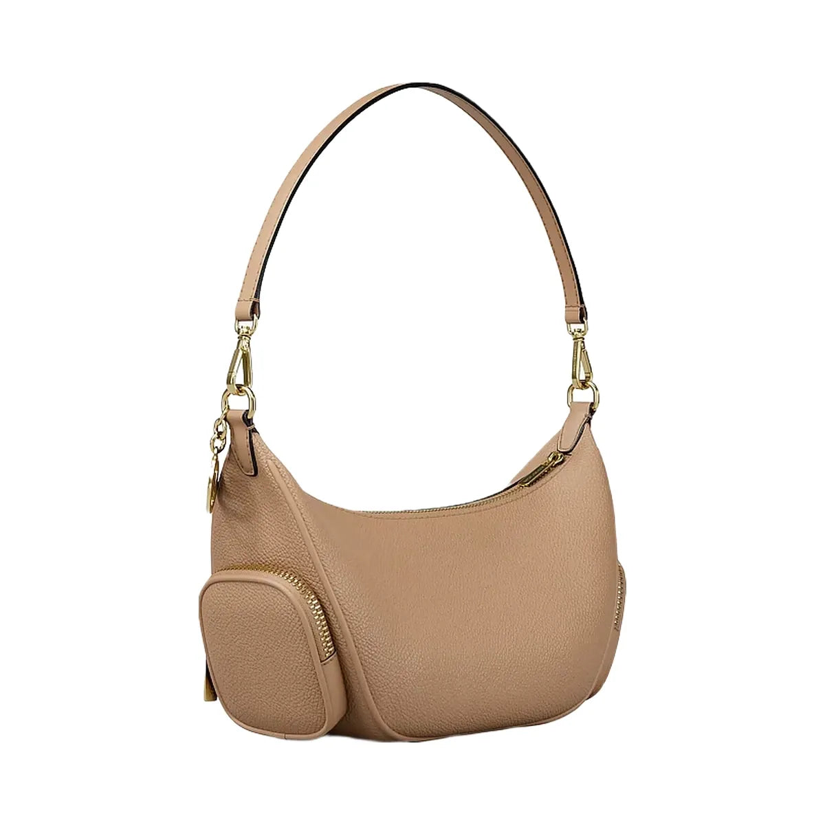 Michael Kors Merritt Small Pebbled Leather Crossbody Bag Camel