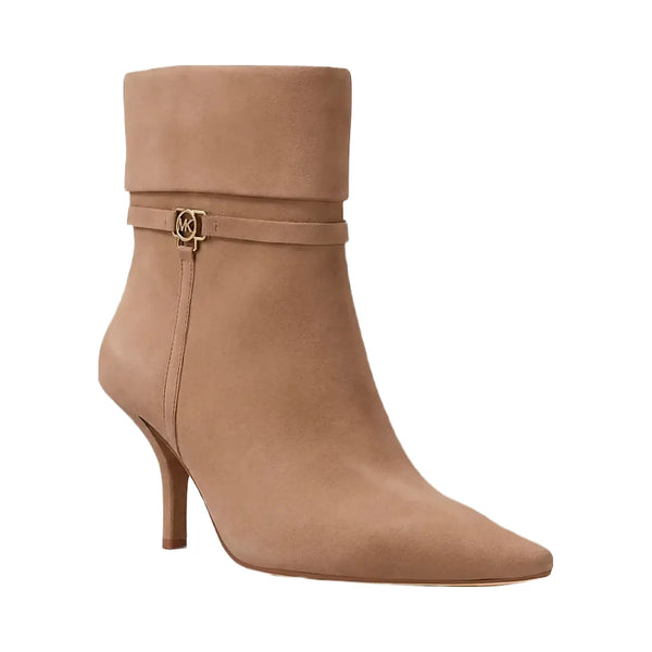 Michael Kors Nalia Polyester Microsuede Boot Camel