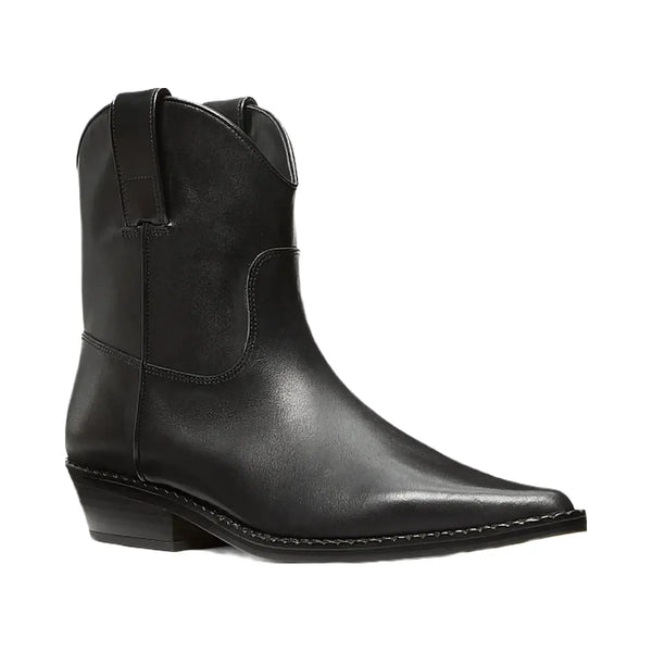 Michael Kors Noemie Leather Boot Black