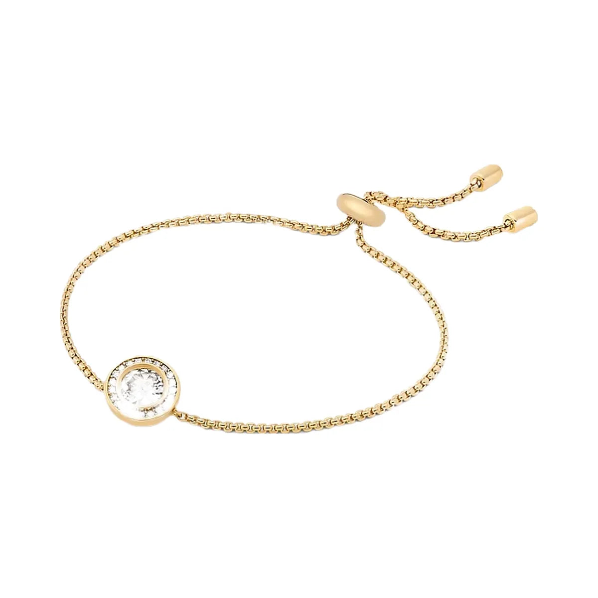Michael Kors Pavé Halo Slider Bracelet Gold