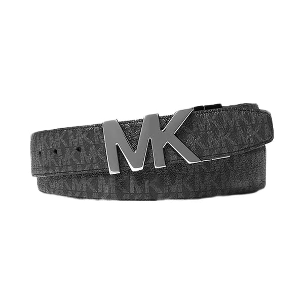 Michael Kors Reversible Signature Logo and Leather Belt Brown/Black