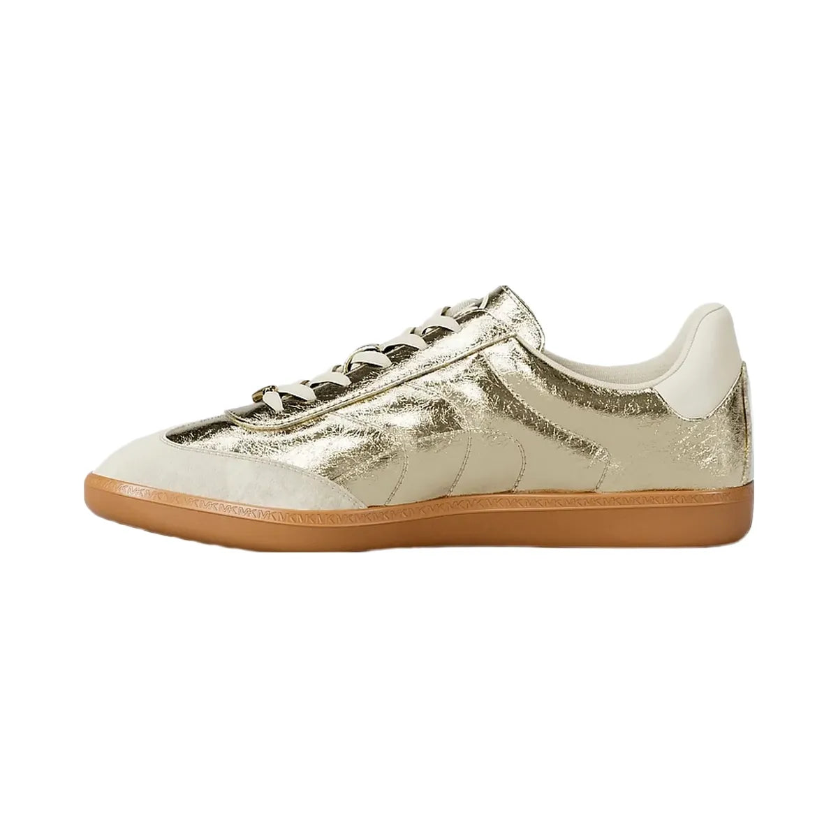 Michael Kors Sammy Metallic Sneaker Pale Gold