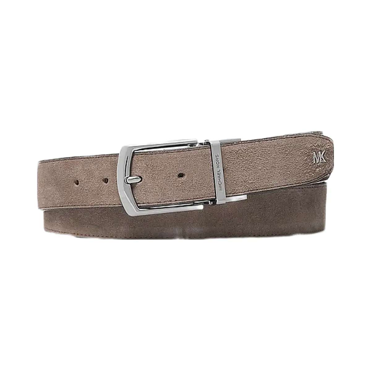 Michael Kors Suede Belt Mushroom