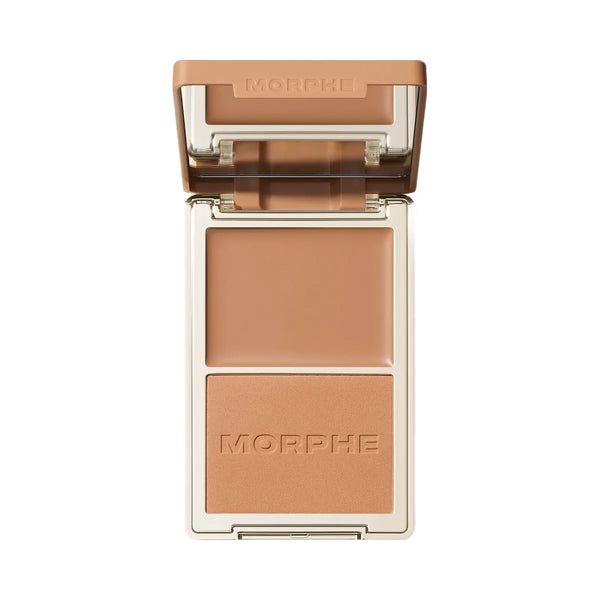 Morphe Cheek Thrills Duos + Dual-Ended Sculpt Brush