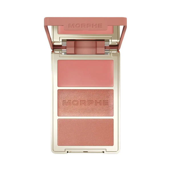 Morphe Cheek Thrills Multi Finish Face Trio & Blush Layering Trio Duo