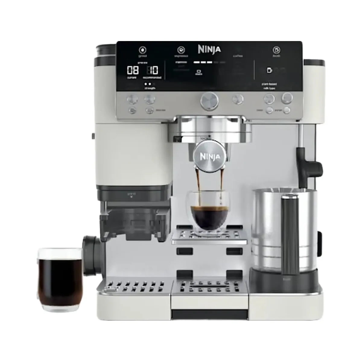 Ninja Luxe Café Premier Espresso Machine in Oat Milk