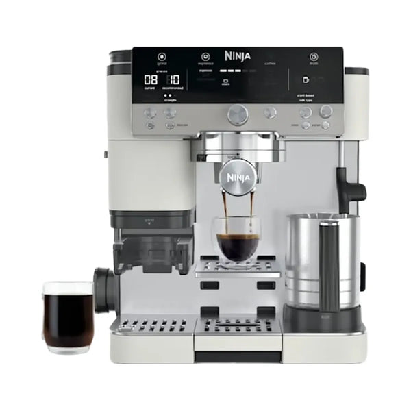 Ninja Luxe Café Premier Espresso Machine in Oat Milk