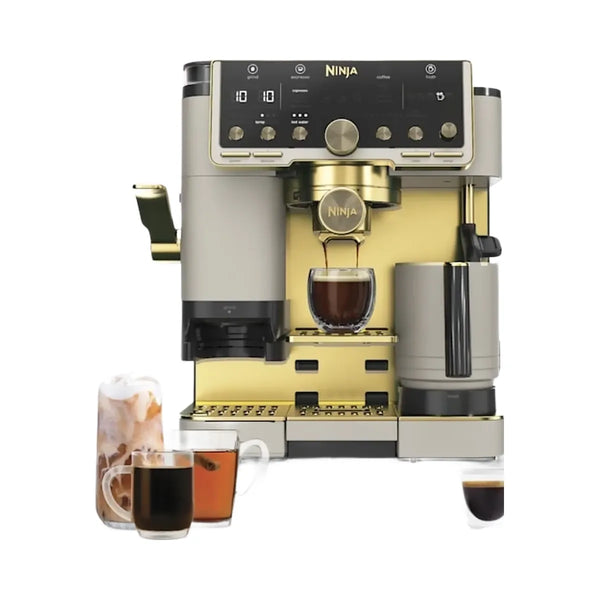 Ninja Luxe Café Pro Limited Edition Espresso Machine in Stone & Gold