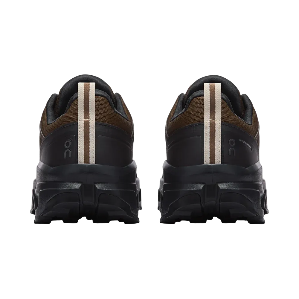 On Running Cloudrock Low Waterproof Earth Black