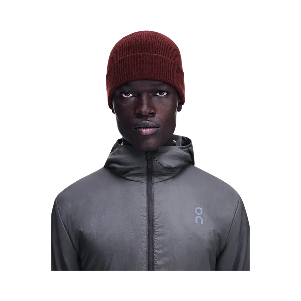 On Running Merino Beanie Maroon