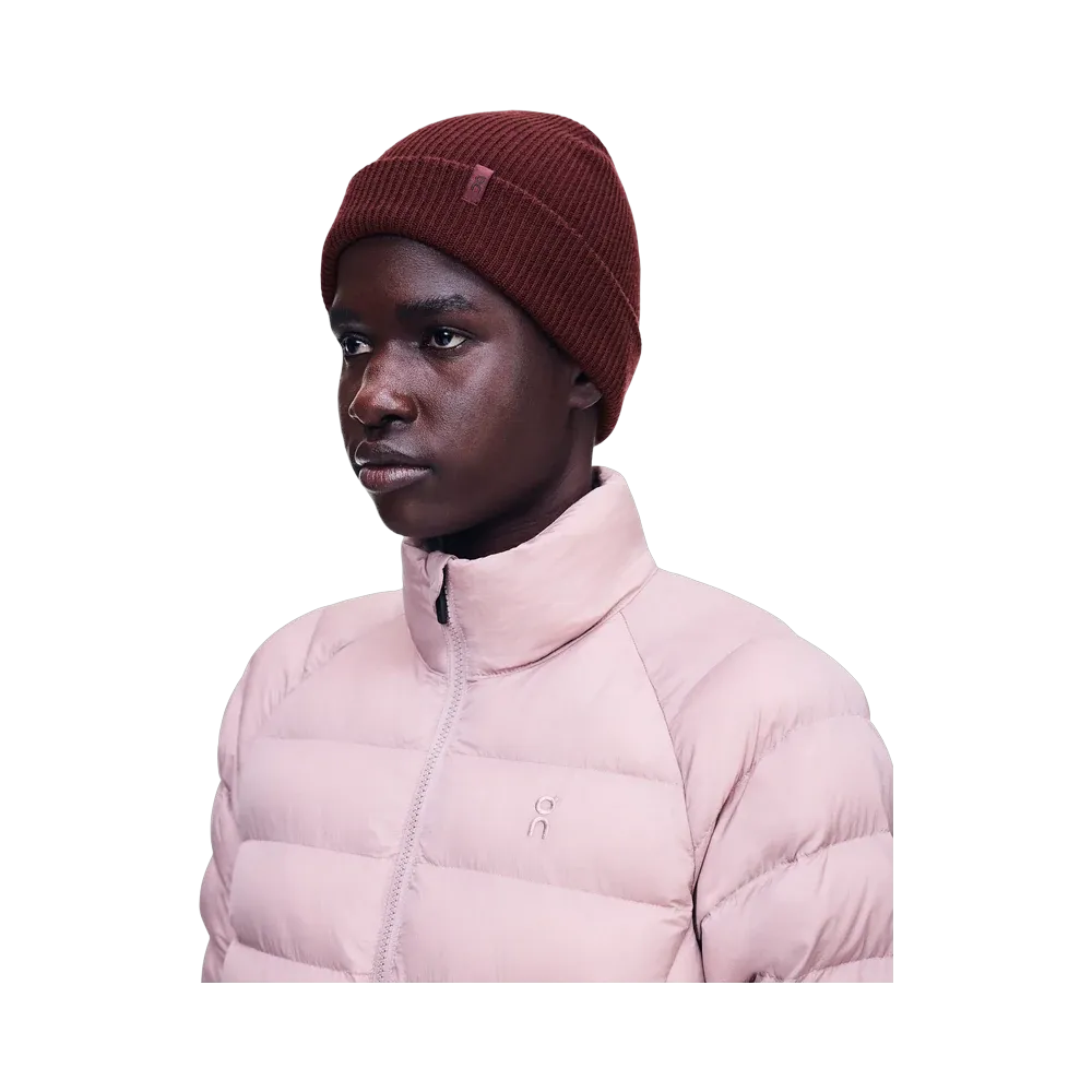 On Running Merino Beanie Maroon