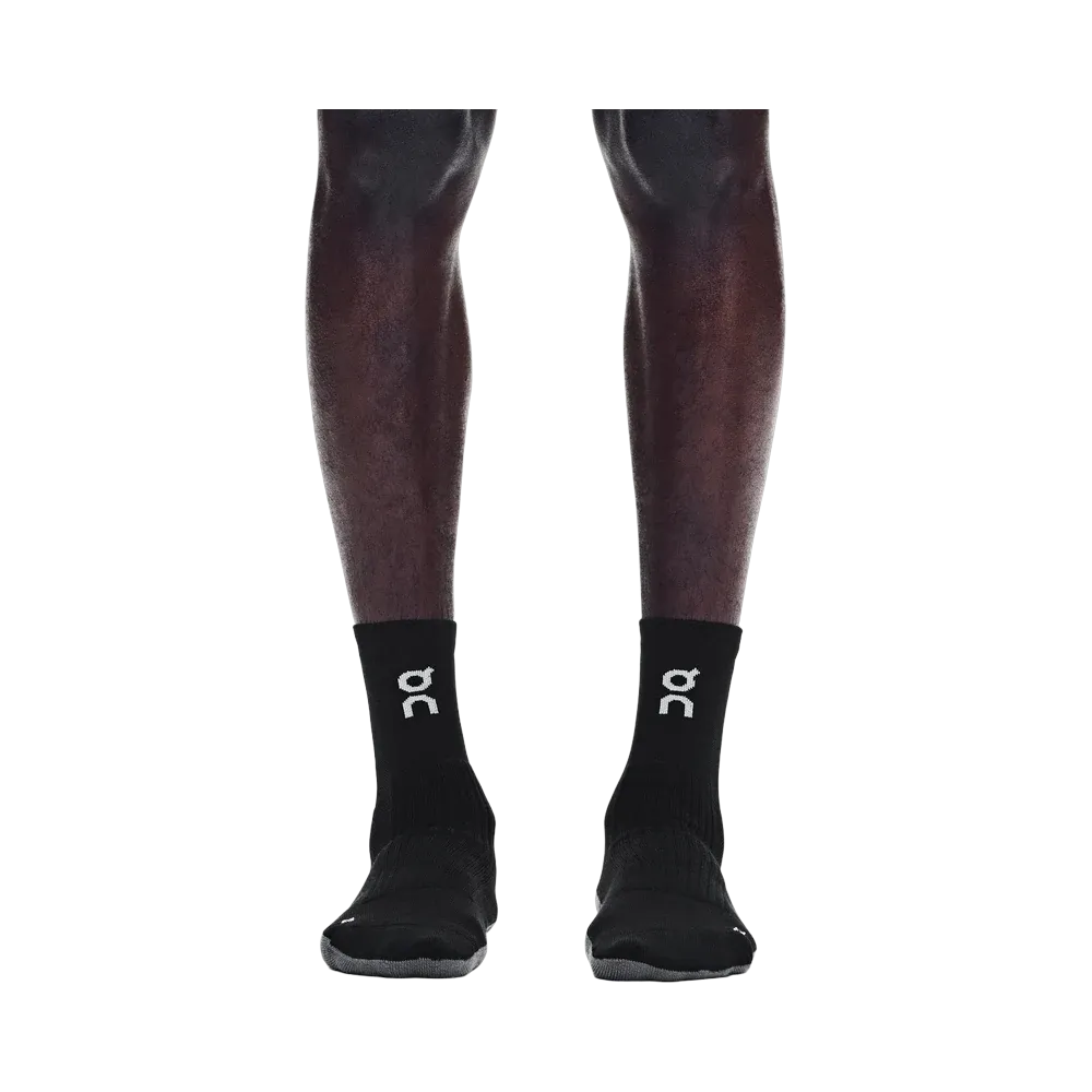 On Running Trail Sock High 2P Black Black