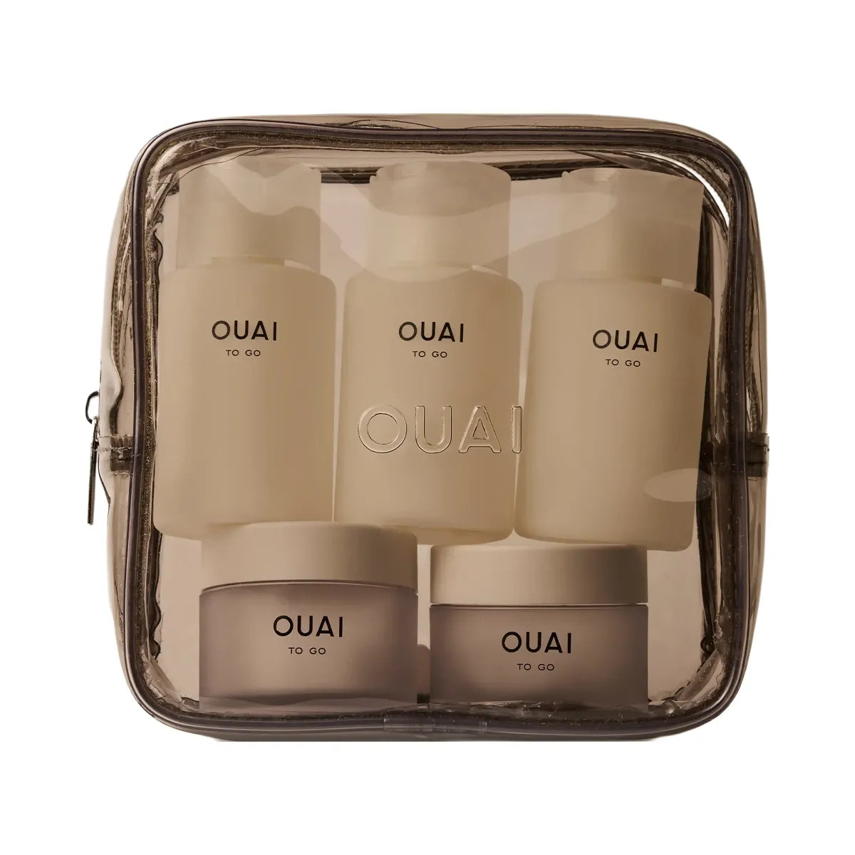 OUAI To Go Refillable Travel Bottle Kit