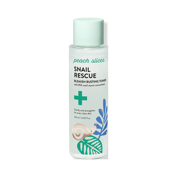 Peach Slices Snail Rescue Blemish Busting Toner