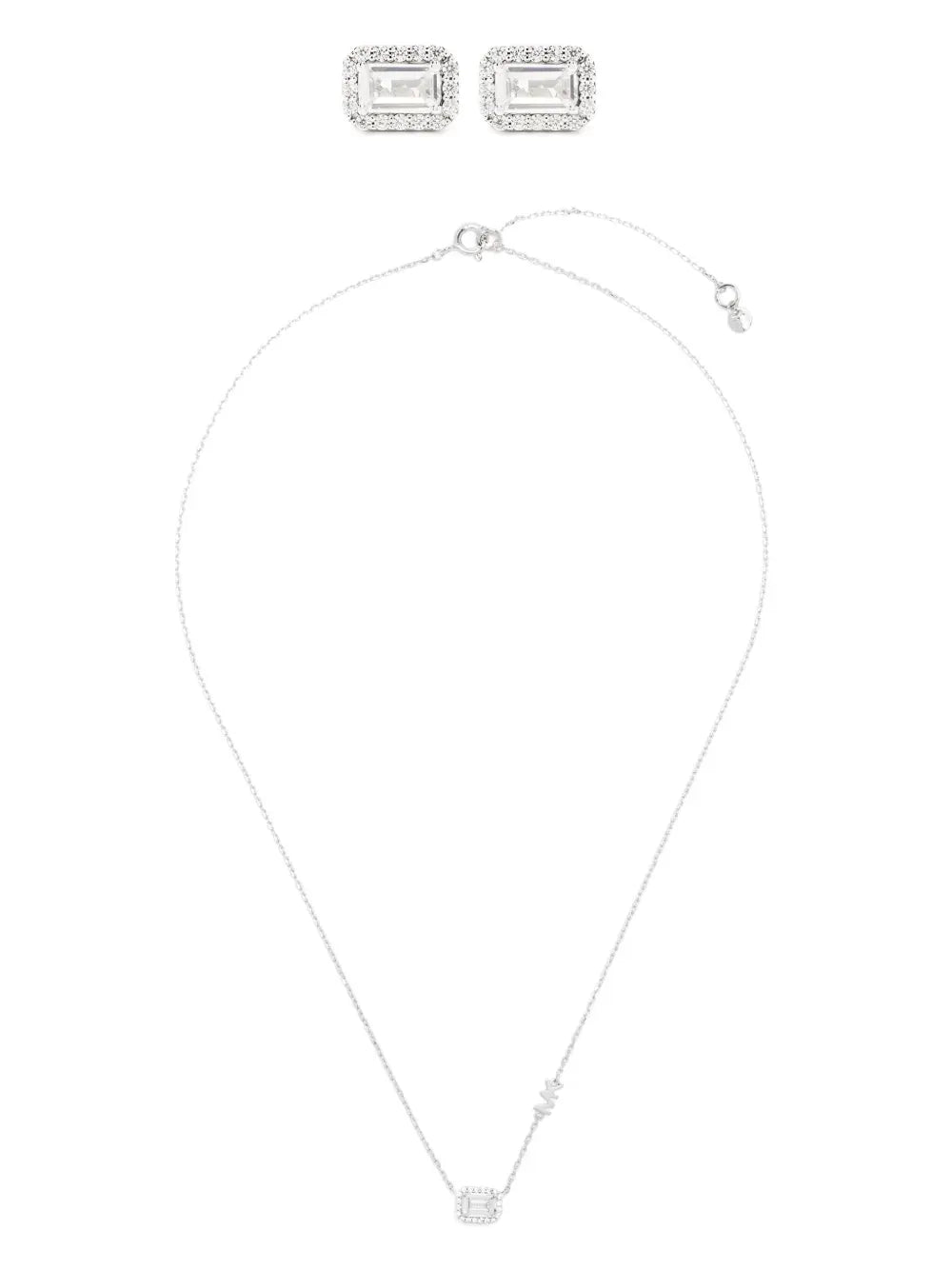 Michael Kors pendant and stud fastening earrings box set