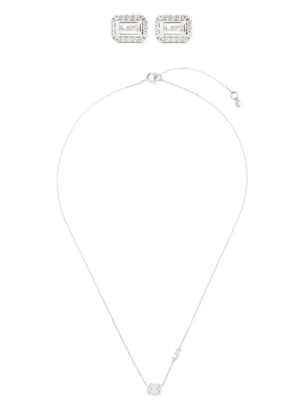 Michael Kors pendant and stud fastening earrings box set
