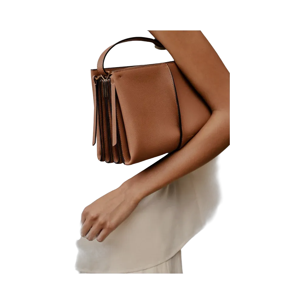 Polene Boky 'Textured Camel'